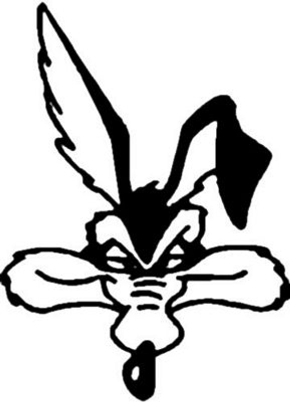 Wile E Coyote Sticker