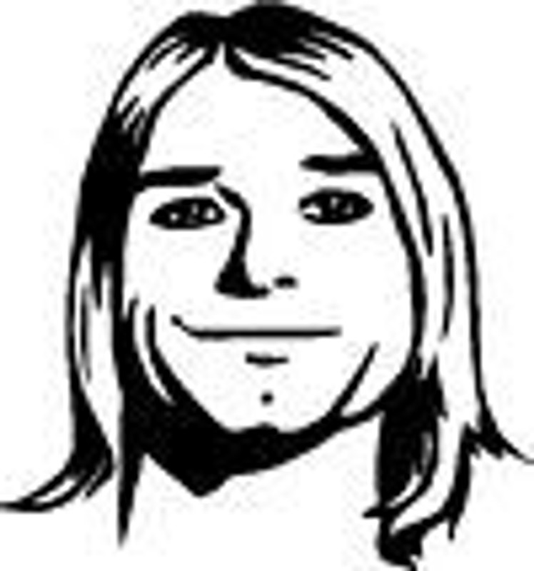 Nirvana Logo  Band Sticker 1