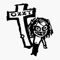 Ozzy Ozbourne Cross 1252