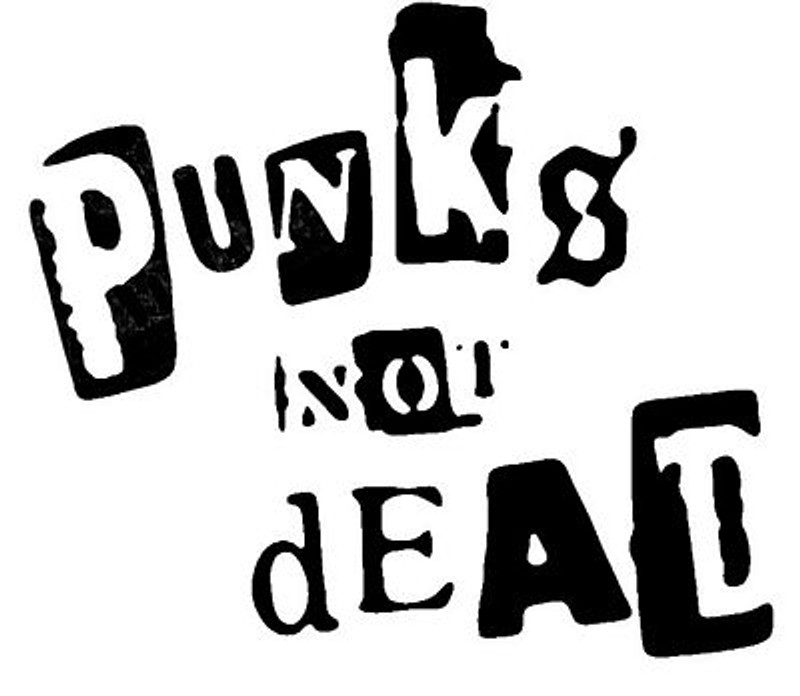 Punks Not Dead Band Vinyl Decal Sticker