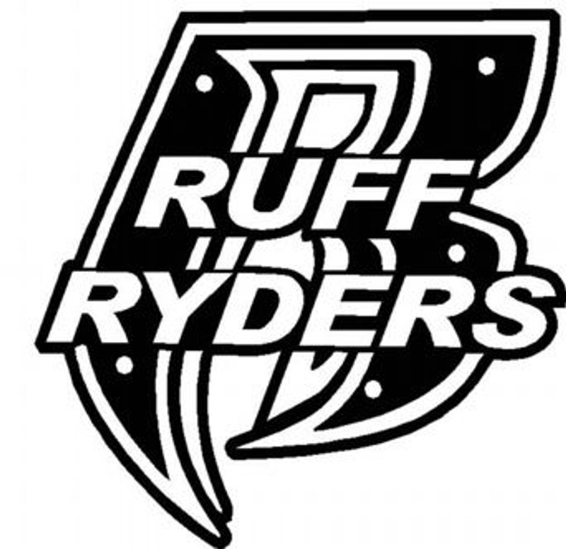 Ruff Ryders R Logo 4 Decal Sticker