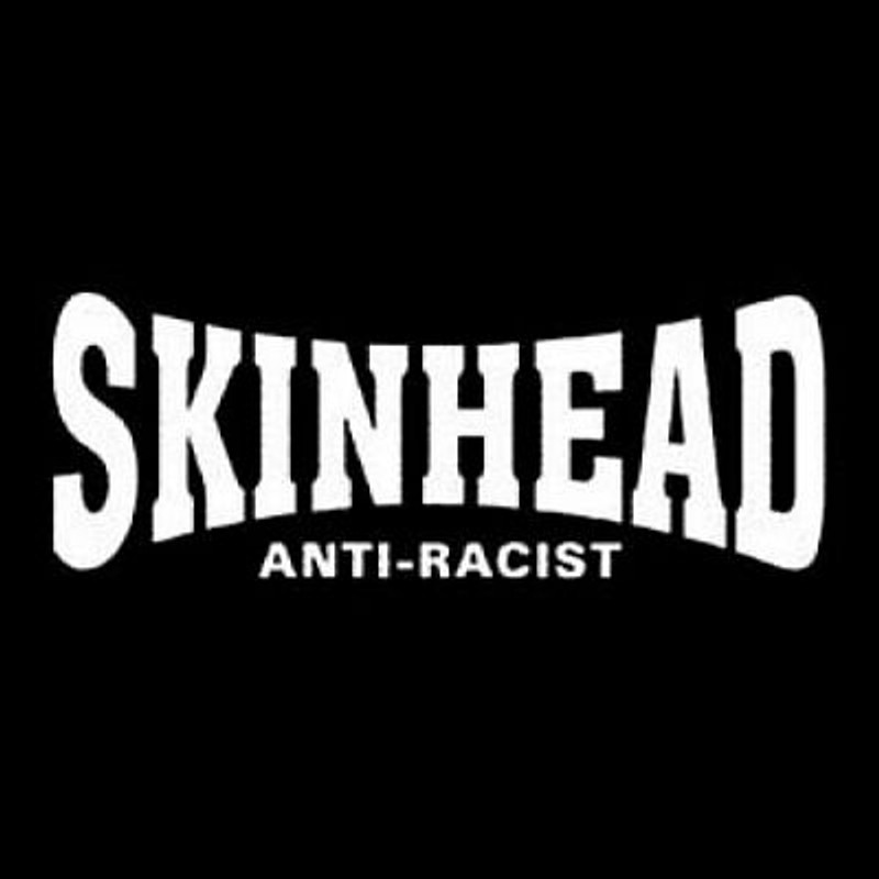 Skinhead anti racist diecut decal
