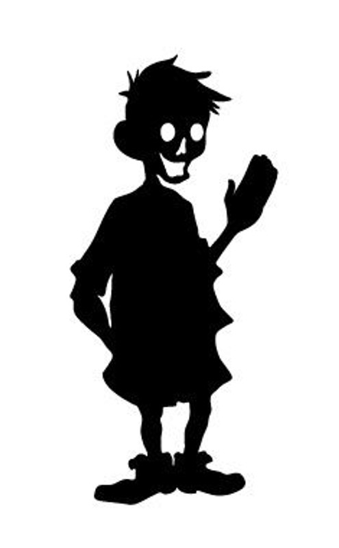 Zombie Boy Decal