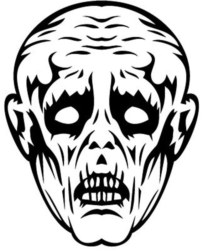 zombie face