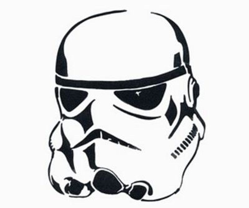 Star Wars Stickers Storm Trooper