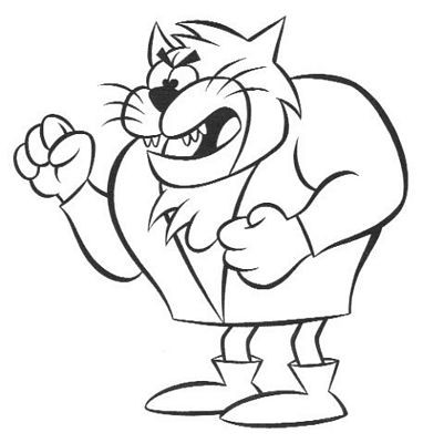 UD OVERCAT READY TO RUMBLE WITH UNDERDOG