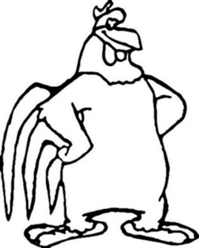 Fog Horn Leg Horn Sticker 2