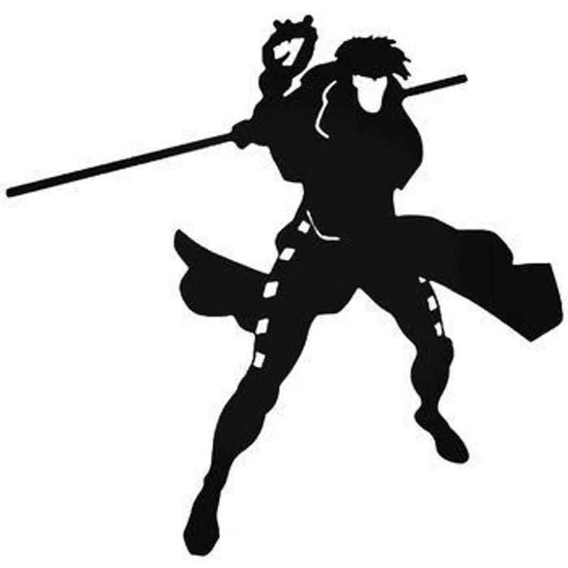 XMEN GAMBIT DIE CUT DECAL