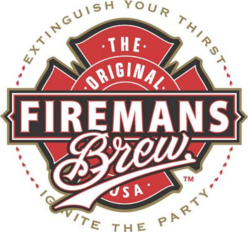 Fireman's Brew USA Logo Sticker