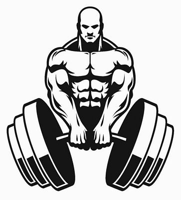 Body Builder Sticker For Guys 3