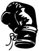 Boxing Glove Diecut Vinyl Decal