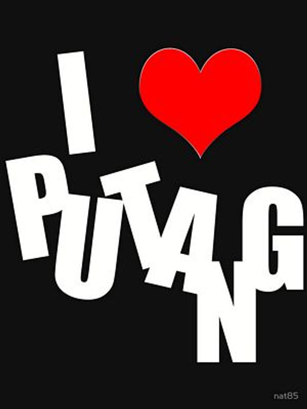 i love putang sticker