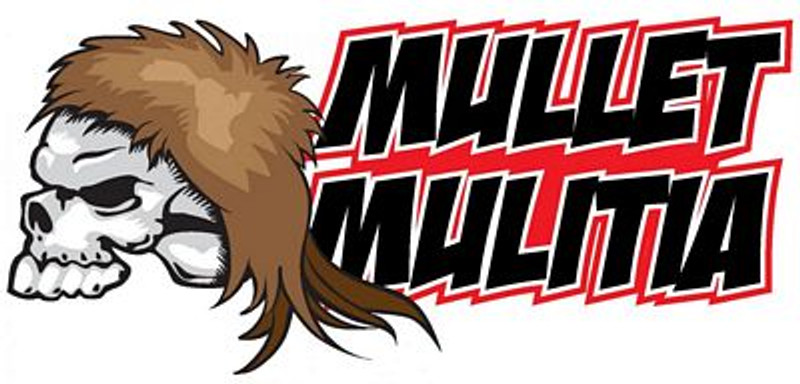 mullet mulitia guy sticker