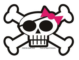 Skull Decal Sticker 3955