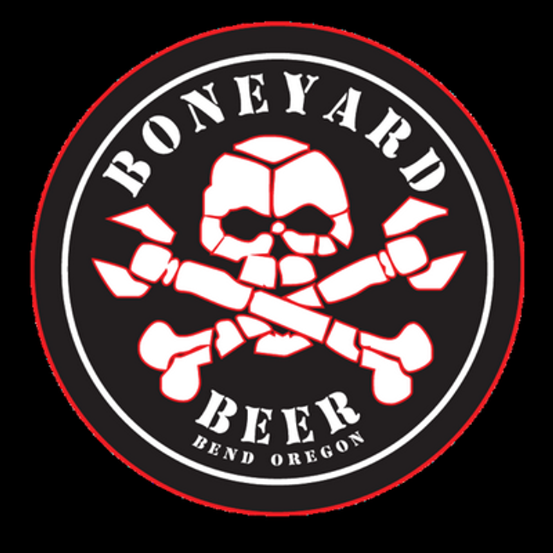 Boneyard Beer Round Sticker