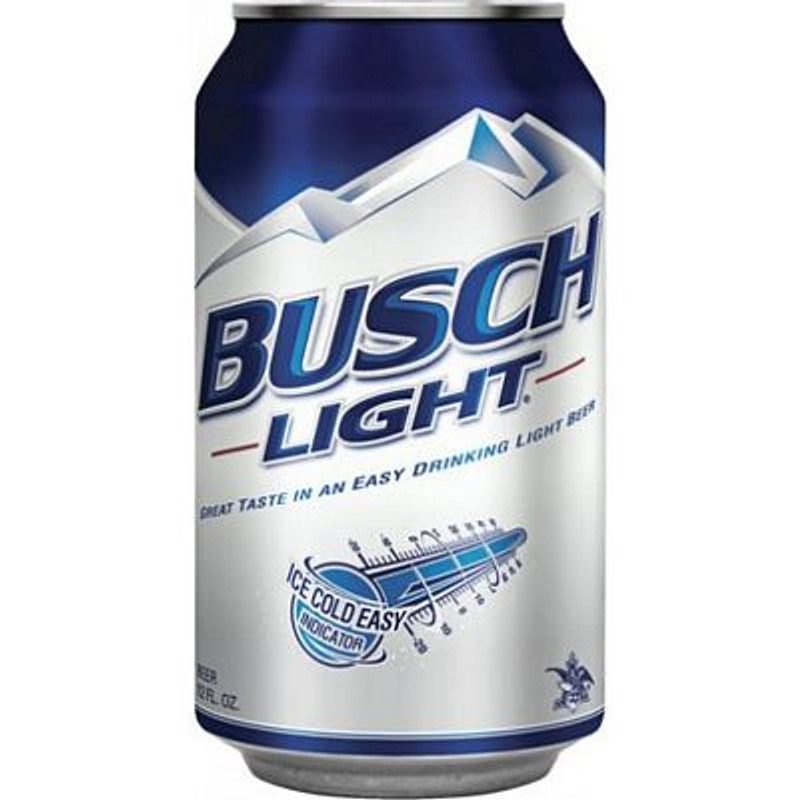 busch light can sticker