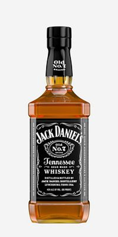JD Bottle Shaped Sticker
