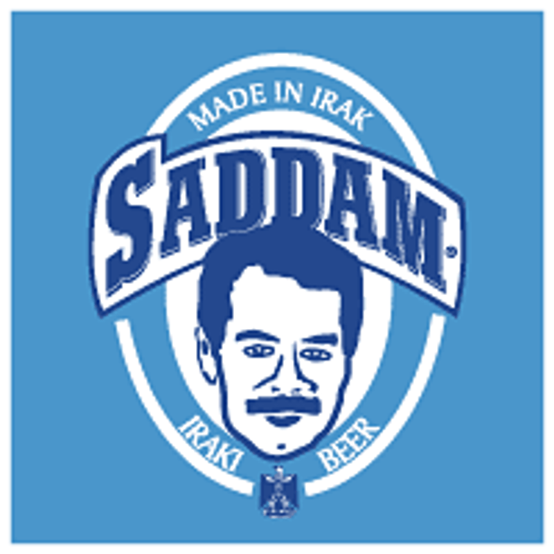 Saddam Beer Iraki Beer Logo