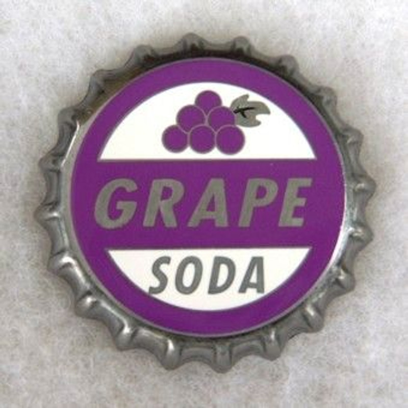 Grape Soda Bottle Cap
