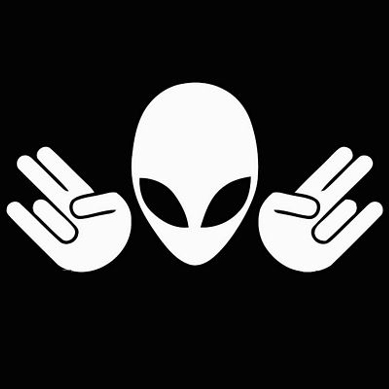 ALIEN SHOCKER DECAL