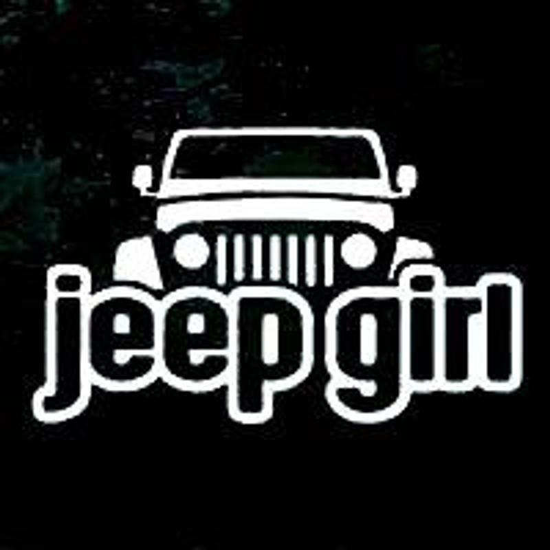 jeep GIRL decal jeeper