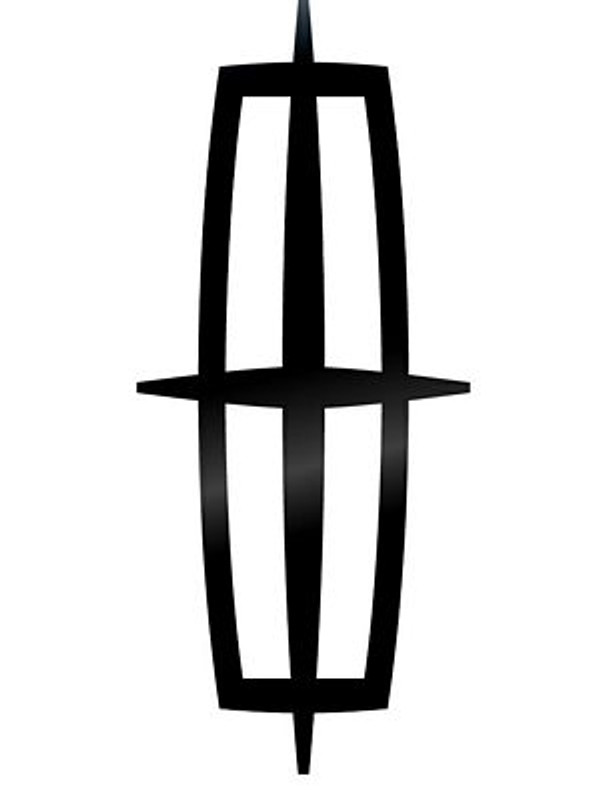 Lincoln motors symbol die cut decal