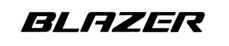 chevy blazer die cut decal PAIR