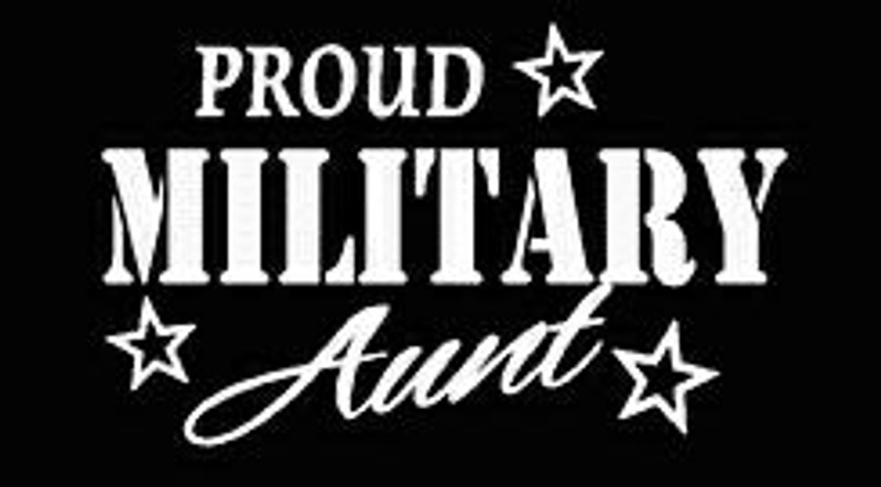 PROUD Military Stickers MILITARY AUNT