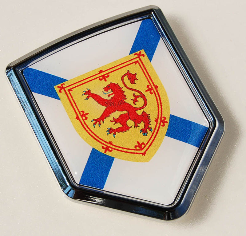 Canada Nova Scotia Flag Car Chrome Emblem Decal Sticker