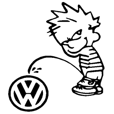 Peeon vw decal 032