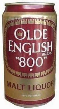 Olde English Car Sticker