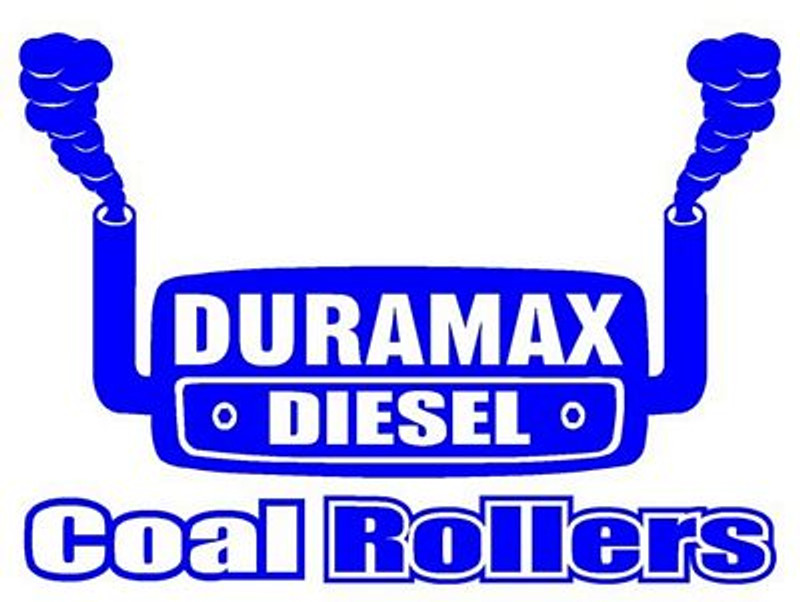 Duramax Coal Rollers 1 Trucker Decal