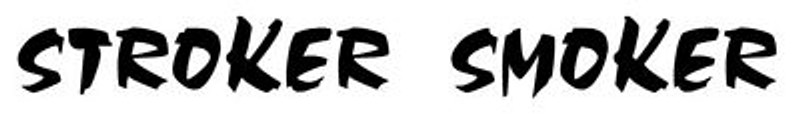 Stroker Smoker Trucker Decal PAIR