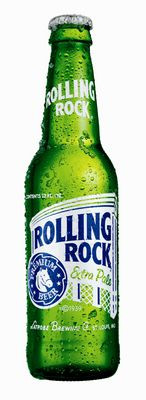 Rolling Rock Bottle Decal
