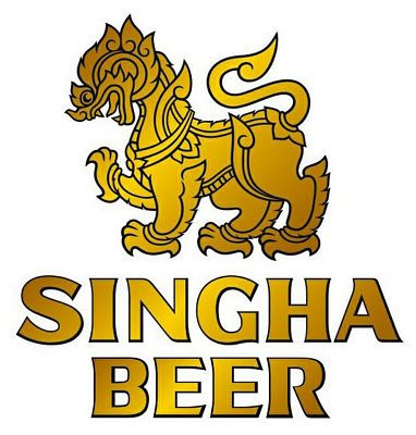 Singha Beer Logo Sticker