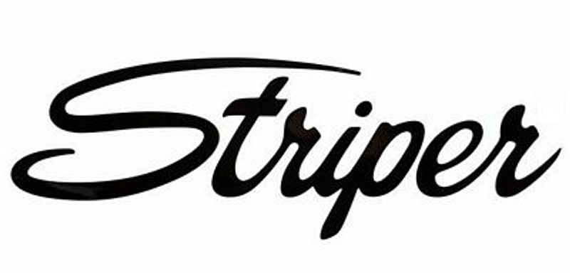 Seaswirl Striper Logo boating decal