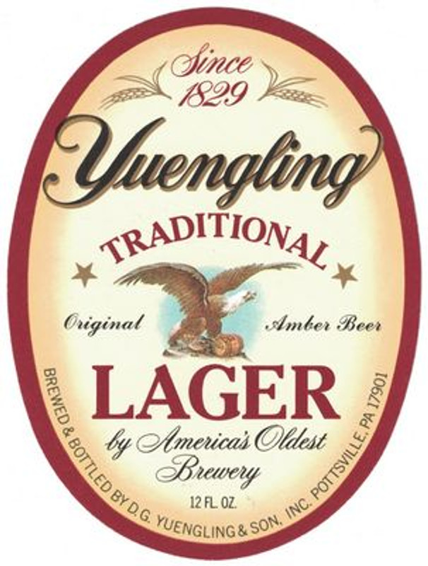 Yuengling Lager Sticker