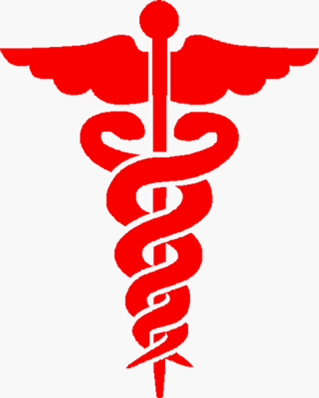 caduceus Medical Die Cut Sticker