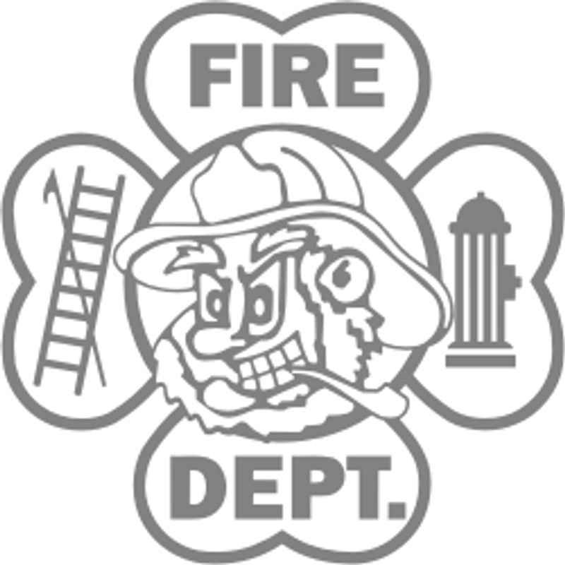 Fire Dept Decal