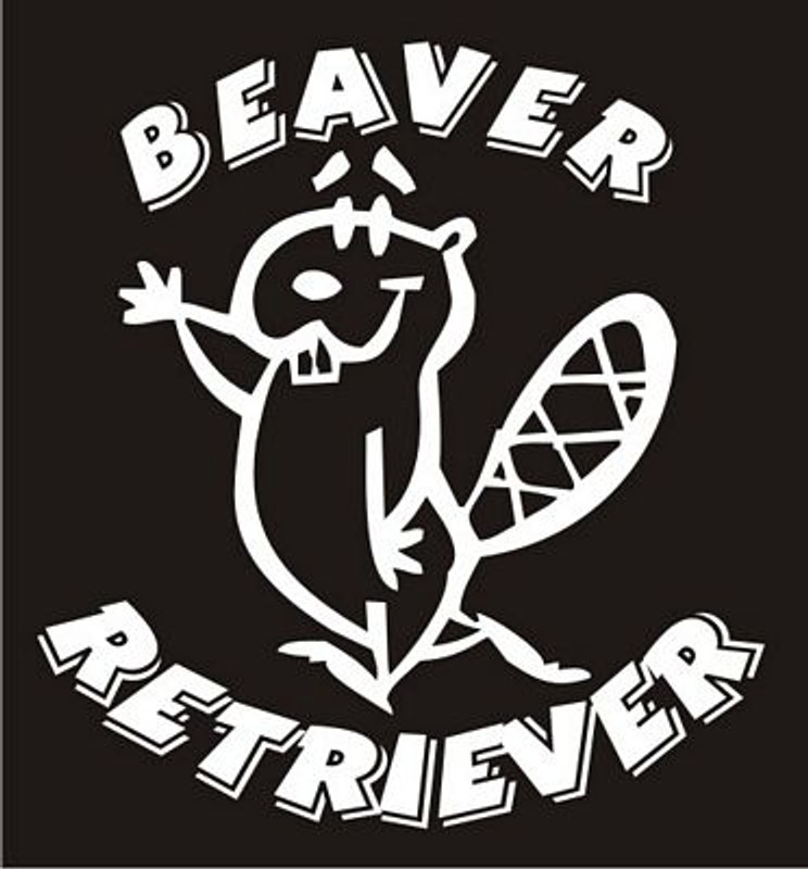 BEAVER RETRIEVER DECAL