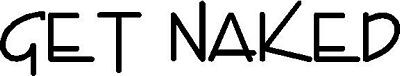 Get Naked Decal PAIR