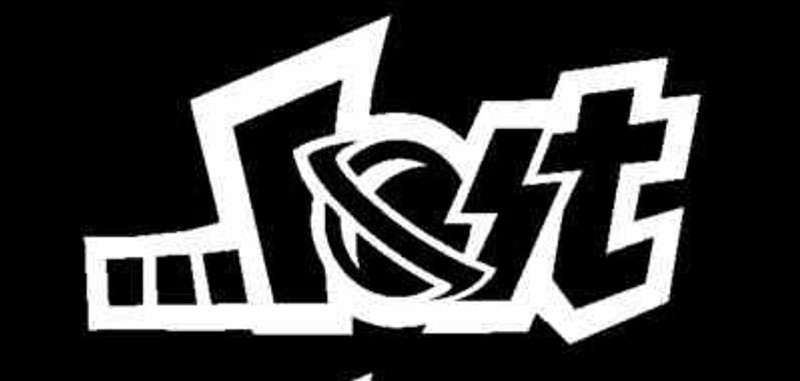 lost die cut window sticker