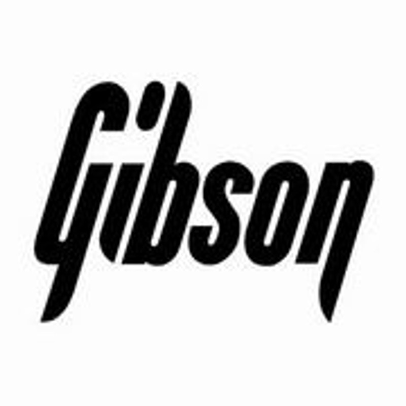 Gibson Logo Music Decal