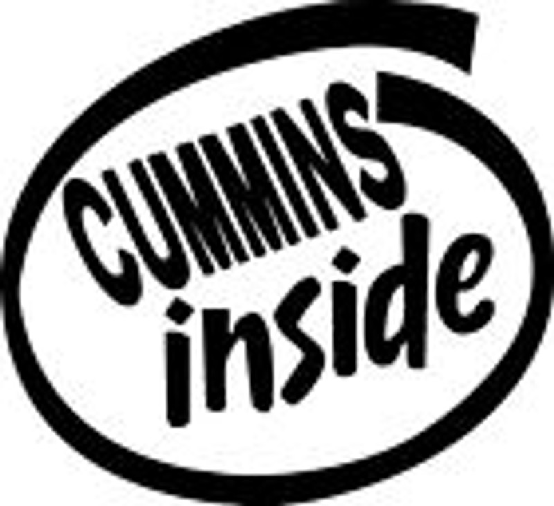 CUMMINS Inside Decal