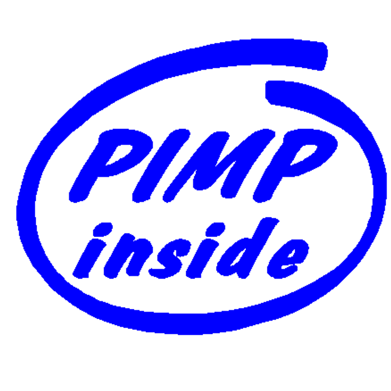 Pimp inside decal 287