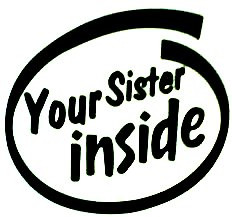 Your Sister Funny Sticker