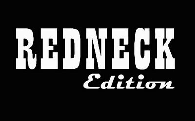 REDNECK EDITION DIE CUT REBEL DECAL