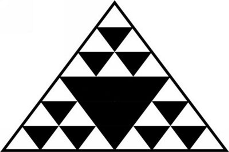 Hawaiian Tattoo Triangle 2 Die Cut Car Decal