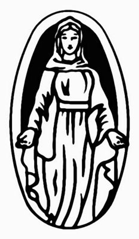 Virgin Mary Lady Guadalupe Madonna Vinyl Decal