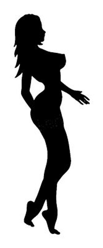 Trucker Girl Decal 08